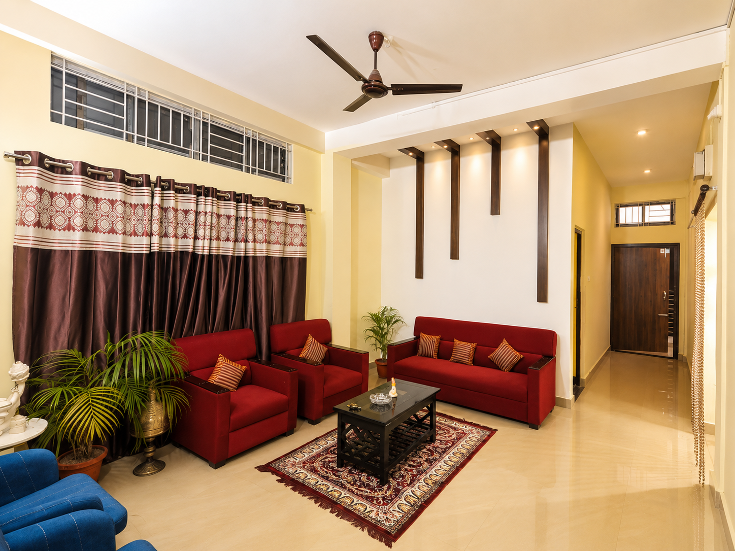 2BHK AC premium unit on 2nd floor at Nahor Homestay